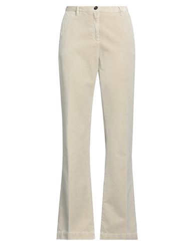 Massimo Alba Woman Pants Off White Size 8 Cotton In Off White