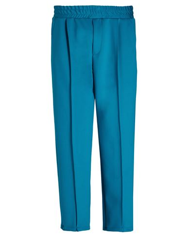 8 By Yoox Scuba Loose Sweatpants Man Pants Deep Jade Size Xl Recycled Polyester, Elastane In Green