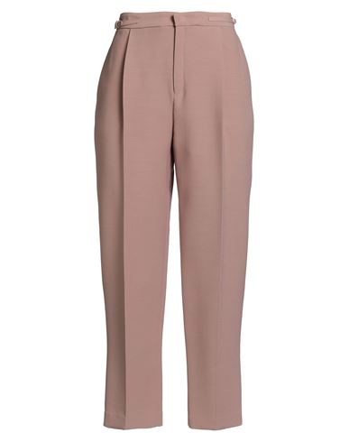 Elisabetta Franchi Woman Pants Blush Size 8 Wool, Viscose, Silk In Pink