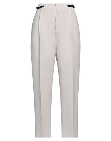 Elisabetta Franchi Woman Pants Grey Size 6 Wool, Viscose, Silk In Grey