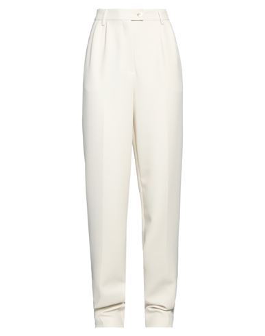 Shop Essentiel Antwerp Woman Pants Cream Size 4 Recycled Polyester, Elastane In White