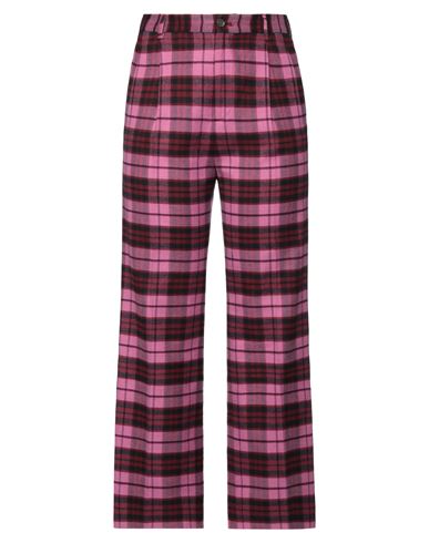 Berwich Woman Pants Pink Size 8 Cotton
