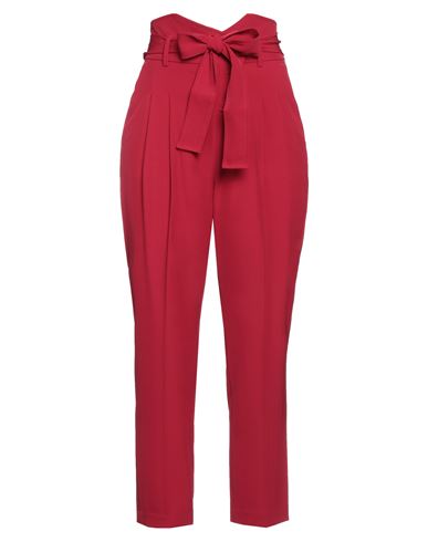 Liu •jo Woman Pants Red Size 10 Polyester, Elastane