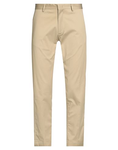 Liu •jo Man Man Pants Beige Size 32w-34l Cotton, Elastane In Brown