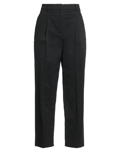 Kaos Woman Pants Black Size 6 Cotton, Elastane In Black