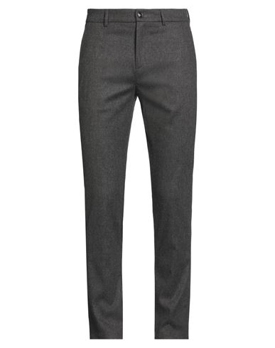 Cruna Man Pants Dark Brown Size 38 Viscose, Polyester, Virgin Wool, Elastane In Black