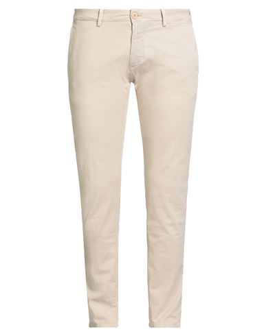Modfitters Man Pants Beige Size 33 Cotton, Elastane