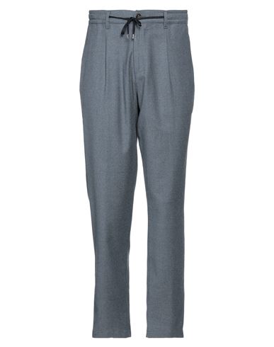 Cruna Man Pants Slate Blue Size 38 Virgin Wool, Elastane In Gray