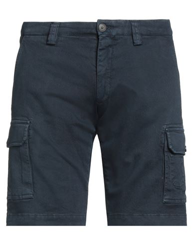 Michael Coal Man Shorts & Bermuda Shorts Navy Size 32 Cotton, Elastane In Blue