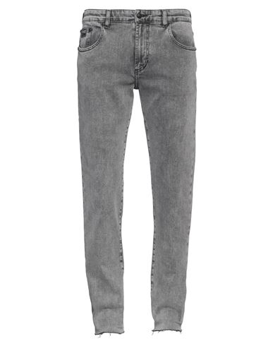 Versace Jeans Couture Man Jeans Grey Size 34 Cotton, Elastane