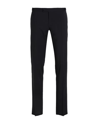 Dolce & Gabbana Man Pants Black Size 34 Virgin Wool, Silk, Elastane, Polyester