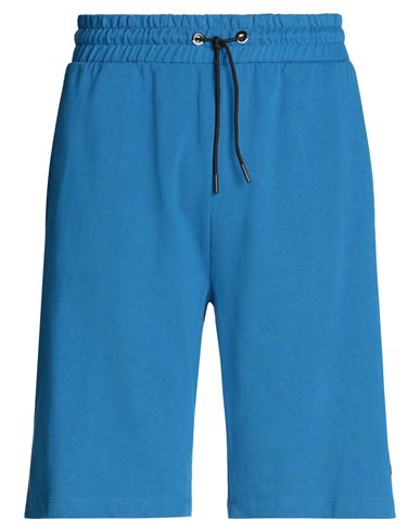 Invicta Man Shorts & Bermuda Shorts Azure Size 3xl Cotton In Blue