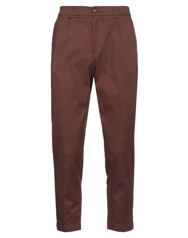 Over-d Over/d Man Pants Cocoa Size 26 Cotton, Elastane In Brown