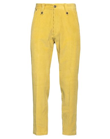 Messagerie Man Pants Yellow Size 34 Cotton