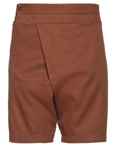Liberty Rose Man Shorts & Bermuda Shorts Brown Size 30 Cotton