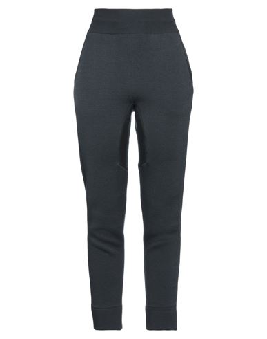 Shop Nike Woman Pants Steel Grey Size Xl Merino Wool, Silk, Cashmere