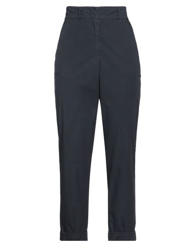 Cappellini By Peserico Woman Pants Midnight Blue Size 6 Cotton, Elastane