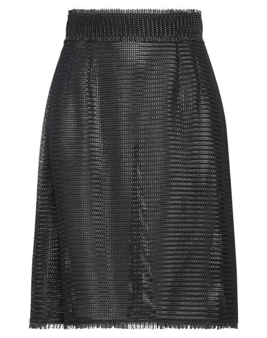 Dolce & Gabbana Woman Midi Skirt Black Size 6 Viscose, Cotton