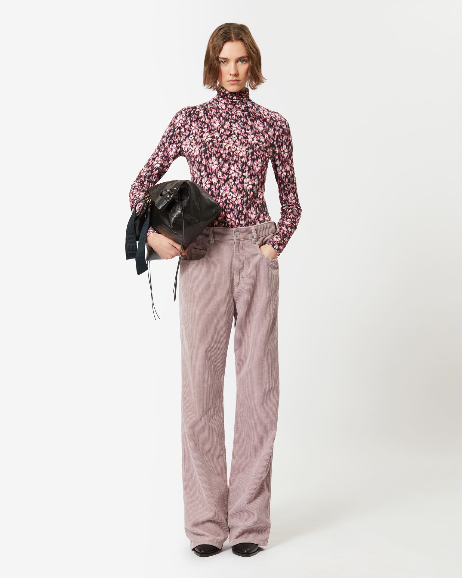 Isabel Marant Marant Étoile, Rwan Cotton Pants - Women - Pink