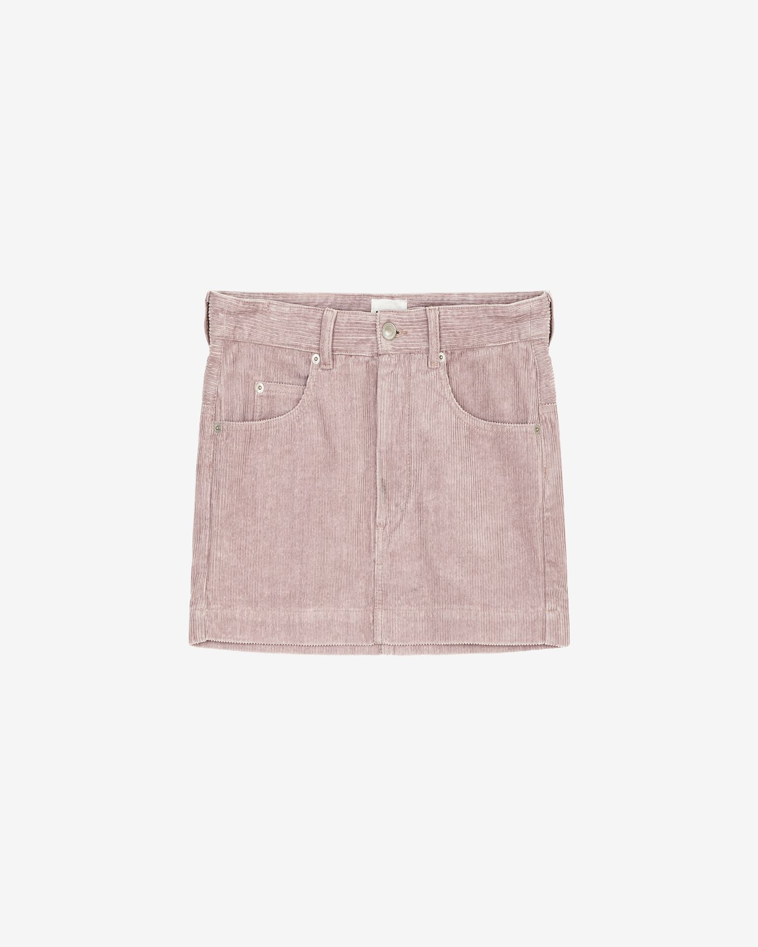 Shop Isabel Marant Étoile Rania Cotton Skirt In Pink