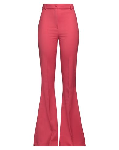 Shop Hebe Studio Woman Pants Fuchsia Size 6 Virgin Wool, Elastane In Pink