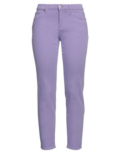 P.a.r.o.s.h P. A.r. O.s. H. Woman Jeans Lilac Size Xs Cotton, Elastane In Purple