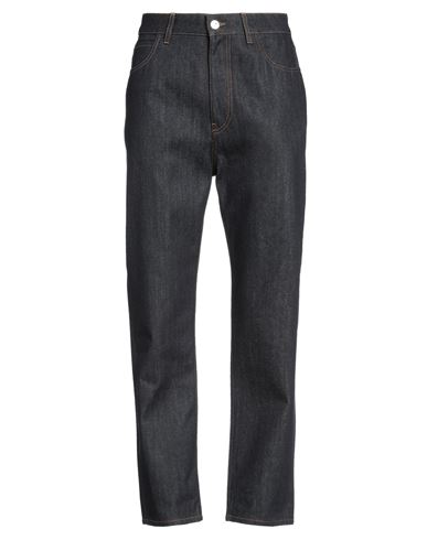 Ferrari 19.5cm Straight Rinse Cotton Denim Jeans In Navy