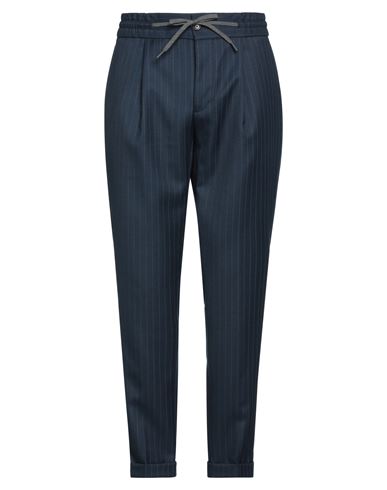 Michael Coal Man Pants Blue Size 40 Virgin Wool