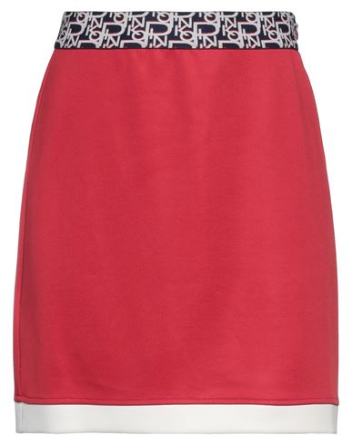 Pinko Woman Mini Skirt Red Size 4 Polyester, Cotton