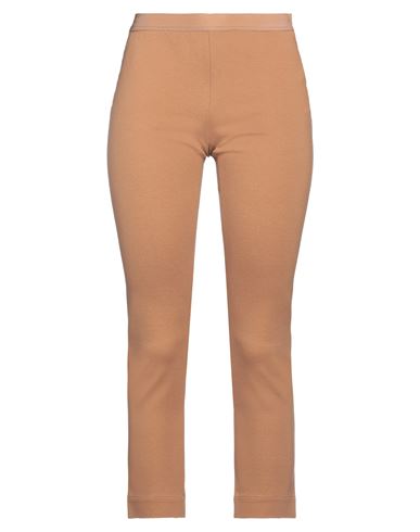 Liviana Conti Woman Pants Camel Size 10 Viscose, Polyamide, Elastane In Beige