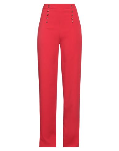 Fly Girl Woman Pants Red Size 2 Polyester, Elastane