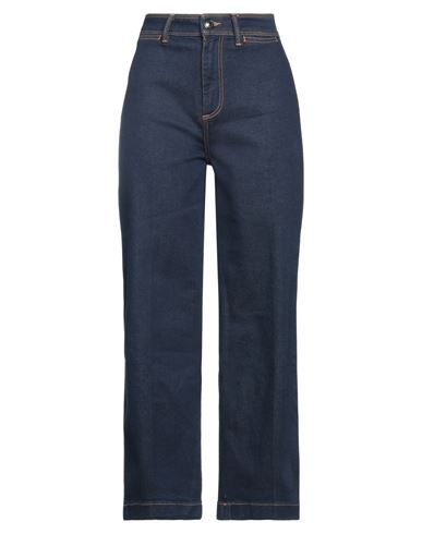 Tommy Hilfiger Woman Jeans Blue Size 28 Cotton, Elastomultiester, Elastane
