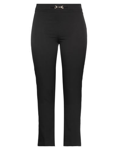 Shop Animagemella Woman Pants Black Size 10 Polyester, Elastane