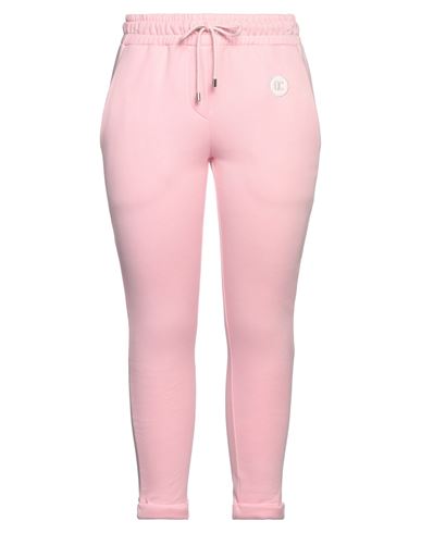 Quantum Courage Woman Pants Pink Size S Cotton, Modacrylic