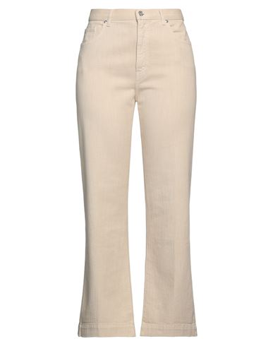 Nine In The Morning Woman Pants Beige Size 31 Cotton In Beige