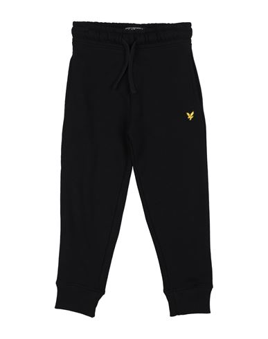 Shop Lyle & Scott Toddler Boy Pants Black Size 4 Cotton, Polyester