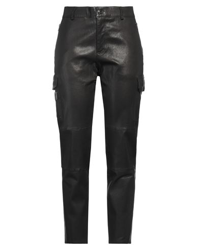 Arma Woman Pants Black Size 2 Soft Leather