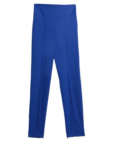 Nineminutes Woman Pants Bright Blue Size 6 Polyester, Rayon, Elastane
