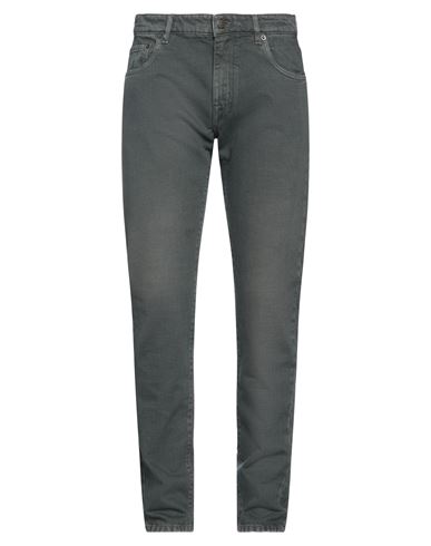 Boglioli Man Denim Pants Emerald Green Size 32 Cotton