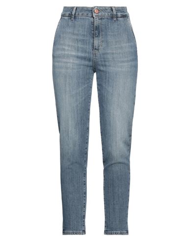 Shop Cigala's Woman Jeans Blue Size 29 Cotton, Elastane