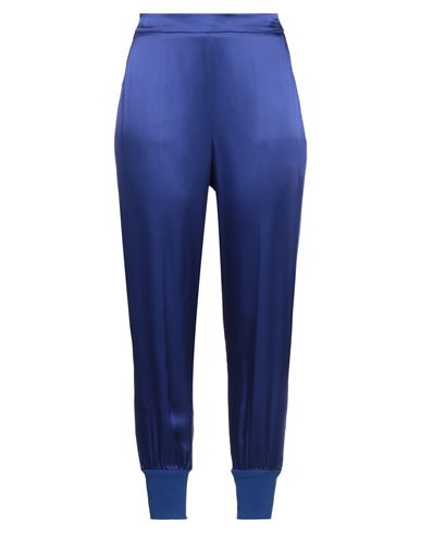 Stella Mccartney Woman Pants Bright Blue Size 0-2 Acetate, Viscose, Cotton