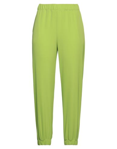 Animagemella Woman Pants Acid Green Size 4 Polyester, Elastane