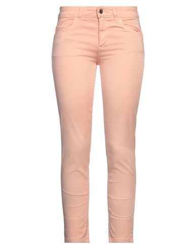 Liu •jo Woman Pants Blush Size 25w-28l Cotton, Elastane In Pink