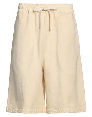 Jil Sander Man Shorts & Bermuda Shorts Cream Size Xxl Cotton, Polyamide In White
