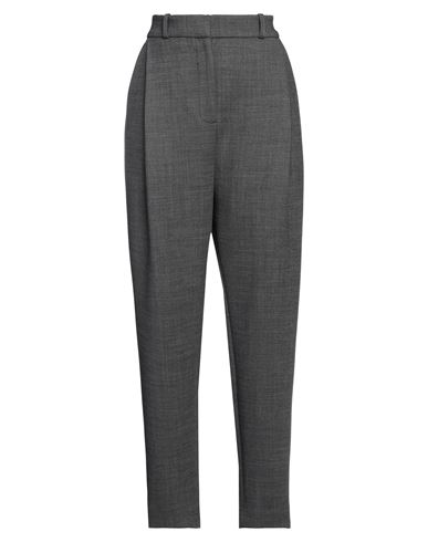 Totême Toteme Woman Pants Steel Grey Size 8 Polyester, Wool, Polyamide, Elastane
