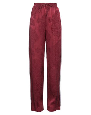 Chloé Woman Pants Burgundy Size 6 Silk In Red