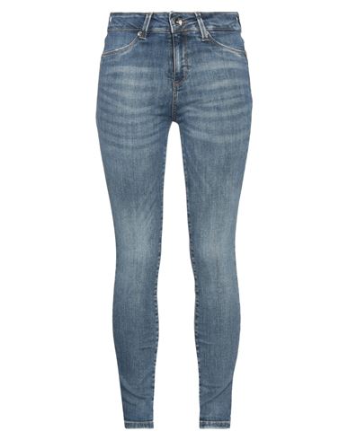 Gaudì Woman Denim Pants Blue Size 29 Cotton, Elastomultiester, Elastane In Blue