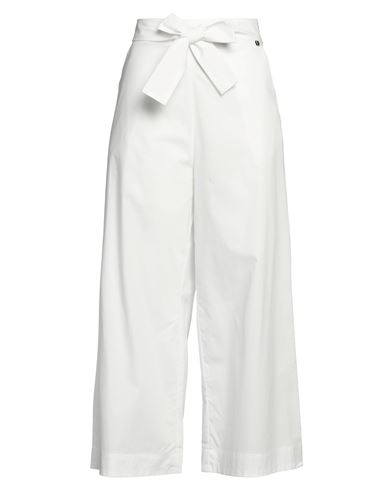 Liu •jo Woman Pants White Size 6 Cotton