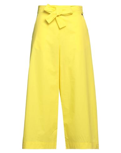 Liu •jo Woman Pants Yellow Size 6 Cotton