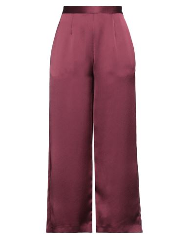Simona Corsellini Woman Pants Garnet Size 8 Polyester In Red
